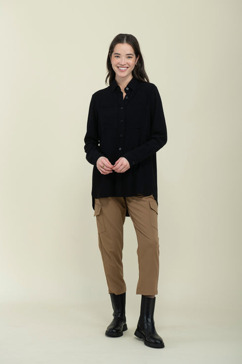 Blaine-Oversize Button-up